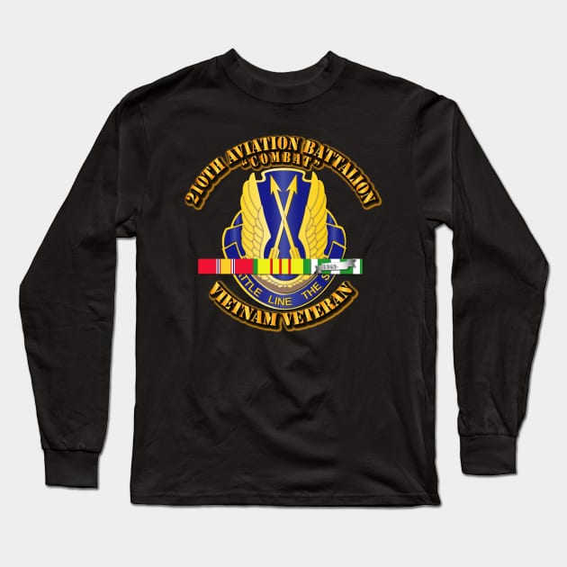 210th Aviation Bn - Combat w VN SVC Long Sleeve T-Shirt by twix123844